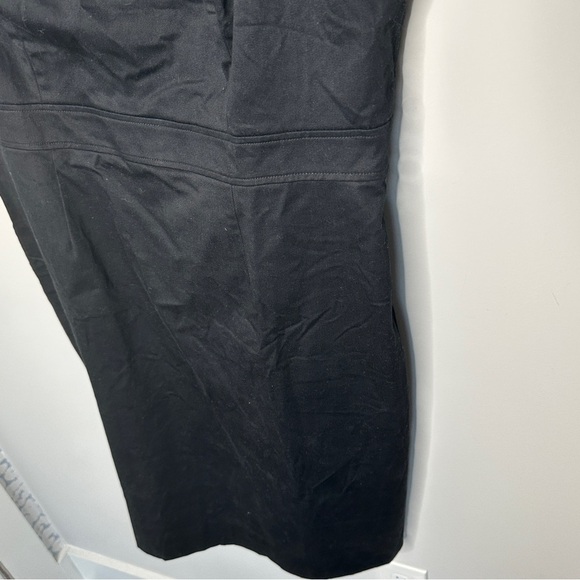 J Crew Factory Black Square Neck Sheath Size 18 BY040 NWT Spring‎ 24 Office Work - Picture 11 of 12